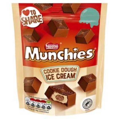 Picture of Pouch Munchies Cookie Dough IceCream 97g x8